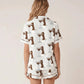 Dachshund Espresso Martini Pajama Set - OMFORT