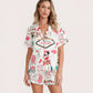 Las Vegas Nevada City Print Pajama Set - OMFORT