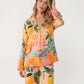 La Dolce Vita Amalfi Coast Print Pajama Set - OMFORT