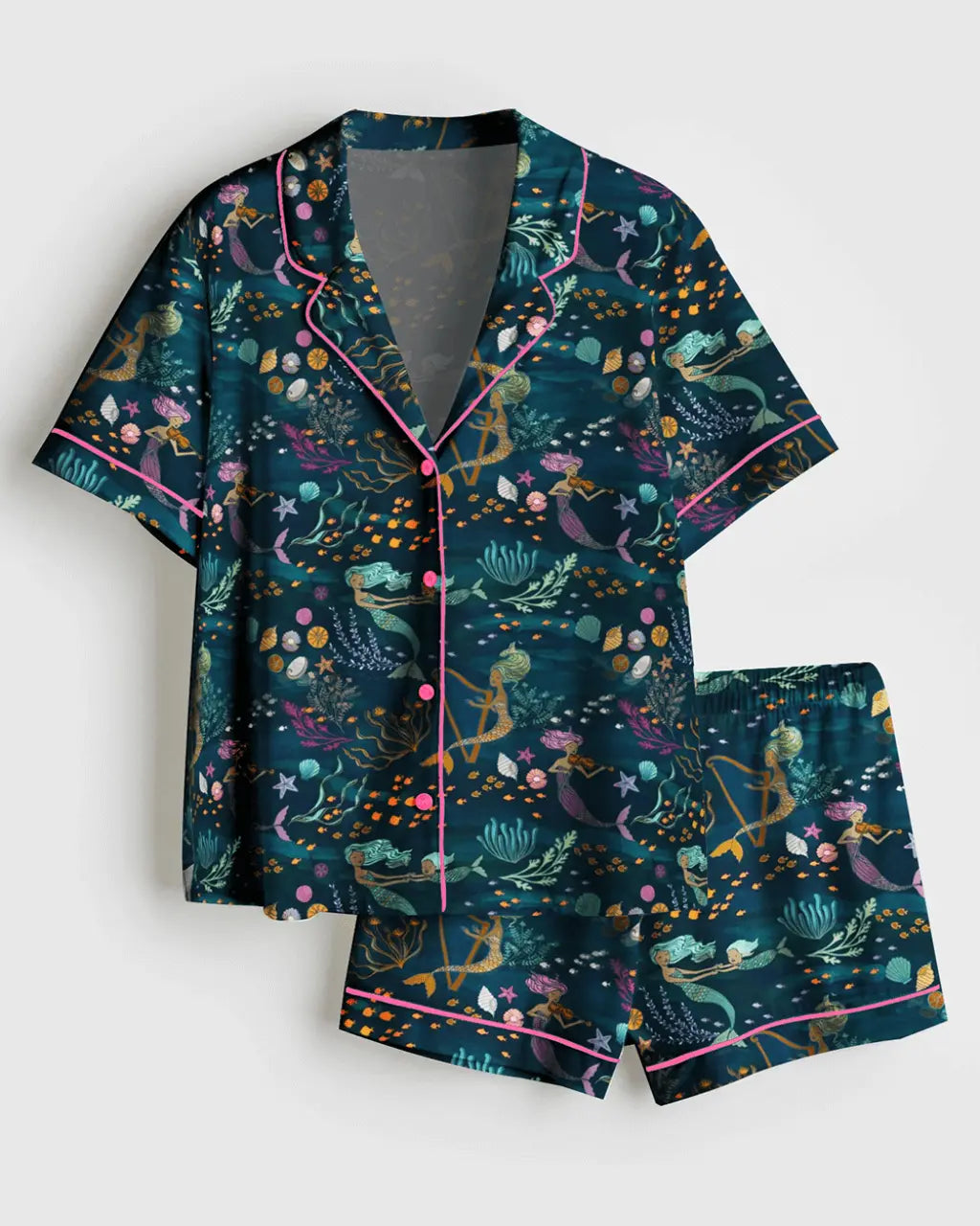 Mermaid Music Undersea Beauty Pajama Set - OMFORT