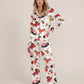 Love Dachshund Valentine's Day Pajama Set OMFORT
