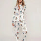 Hockey Player Print Pajama Set OMFORT