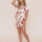 Pepper Drink Coquette Bow Short Pajama Set OMFORT