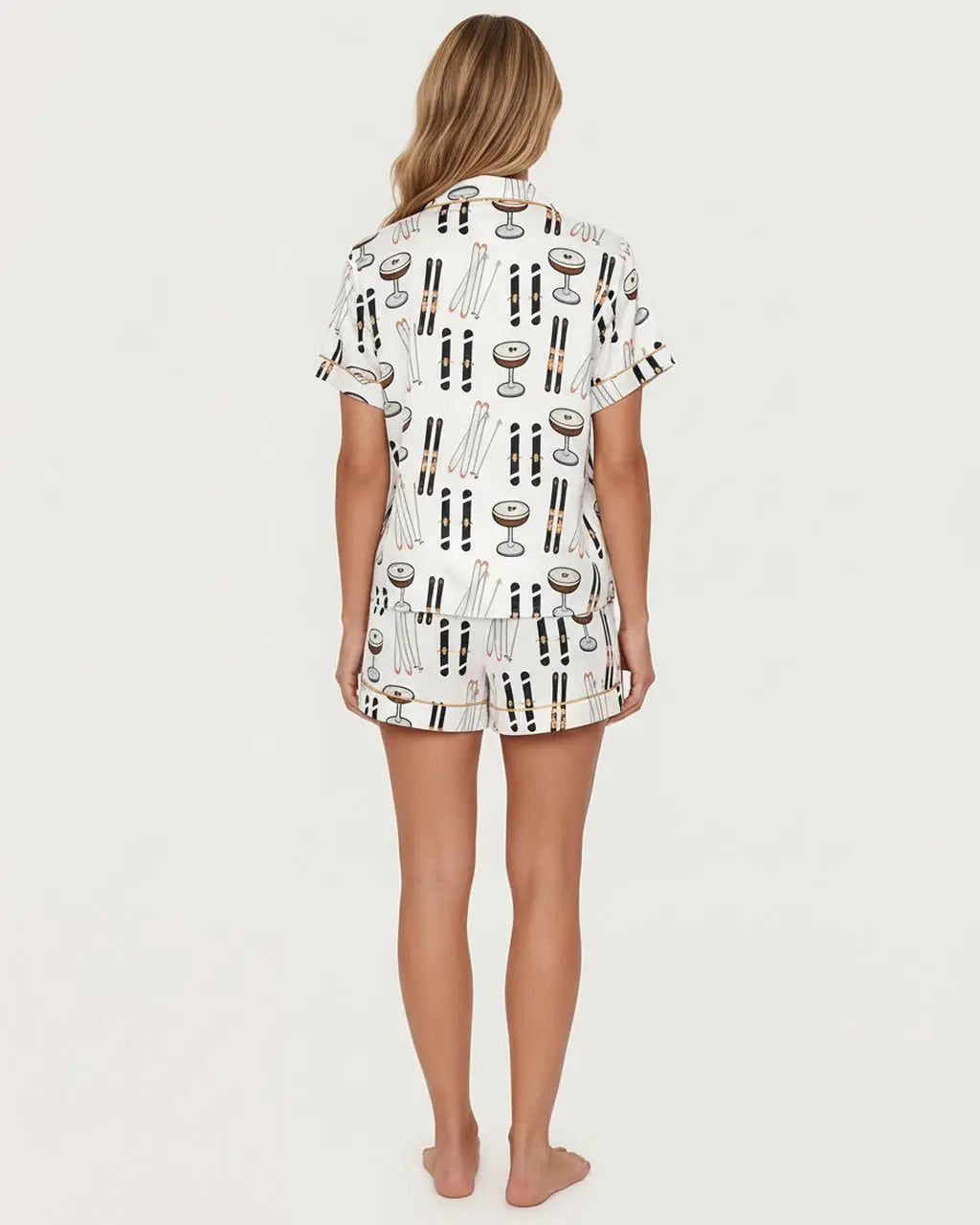 Apres Ski Espresso Martini Pajama Set OMFORT