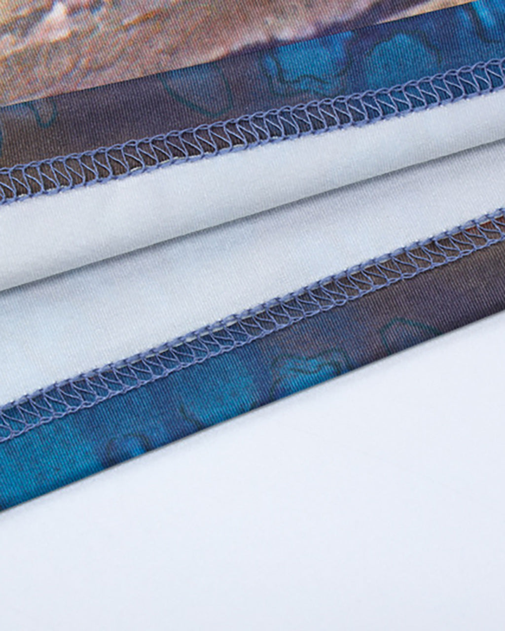 Colorful Print Crochet Knitted Patchwork Halter Dress - OMFORT