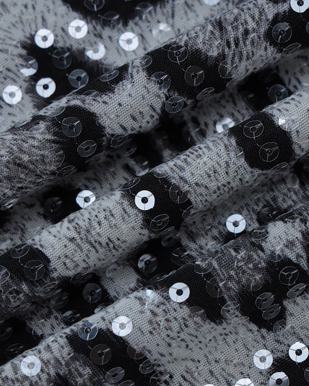 Sequin Leopard Print Mini Bodycon Dress - OMFORT