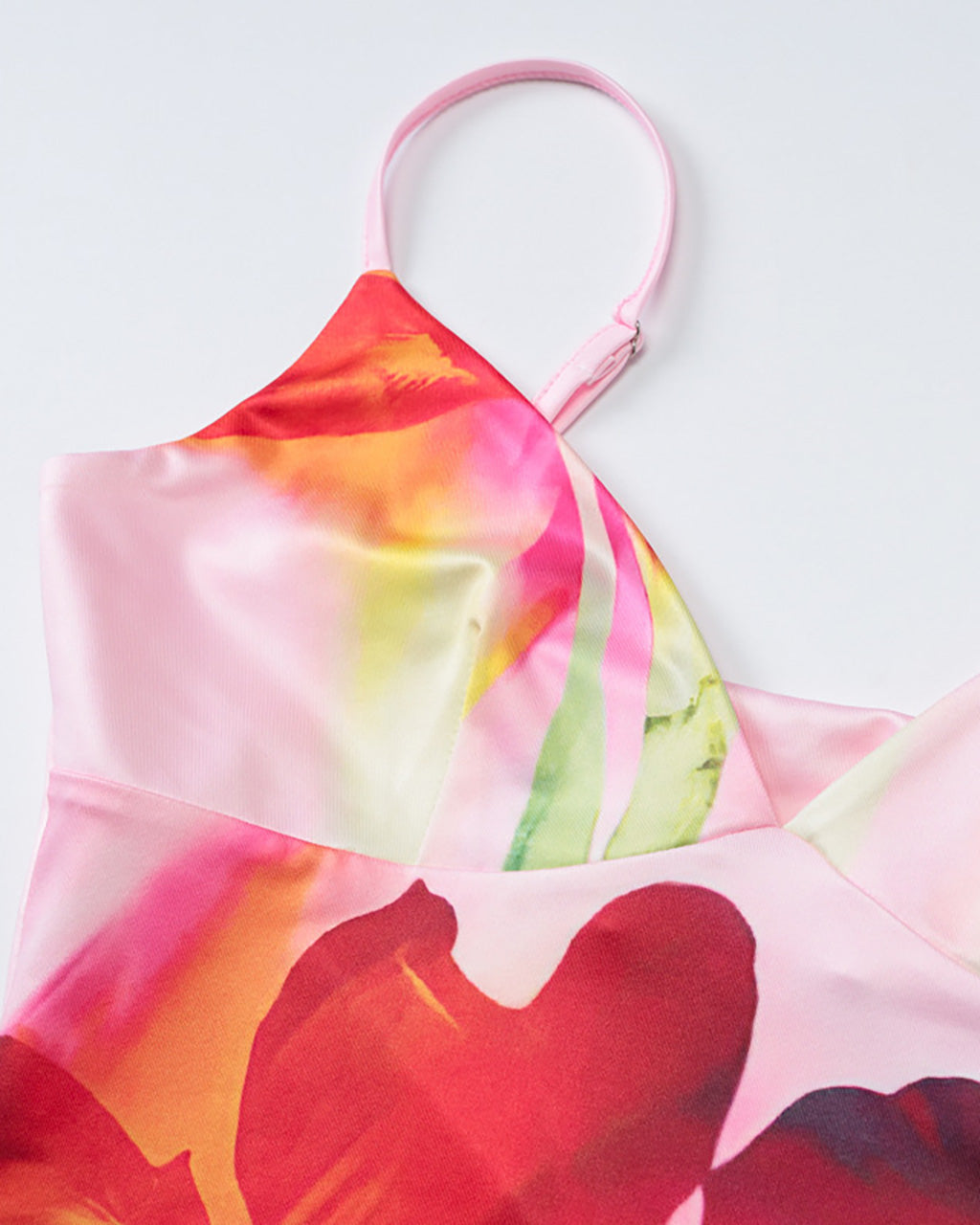 Soft Waves Violet Petals Mini Dress - OMFORT