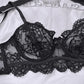 Erotic Underwear Lace 5Pcs Lingerie Set OMFORT