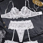 Erotic Underwear Lace 5Pcs Lingerie Set OMFORT