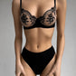 Charming Blossom Lace 2Pcs Lingerie Set OMFORT