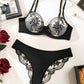 Charming Blossom Lace 2Pcs Lingerie Set OMFORT