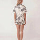 Leopard Print Short Pajama Set OMFORT
