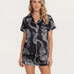 Leopard Print Short Pajama Set OMFORT