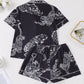 Leopard Print Short Pajama Set OMFORT