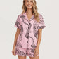 Leopard Print Short Pajama Set OMFORT