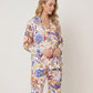 Paisley Print Long Pajama Set OMFORT