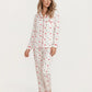 Heart Print Valentine Pajama Set OMFORT
