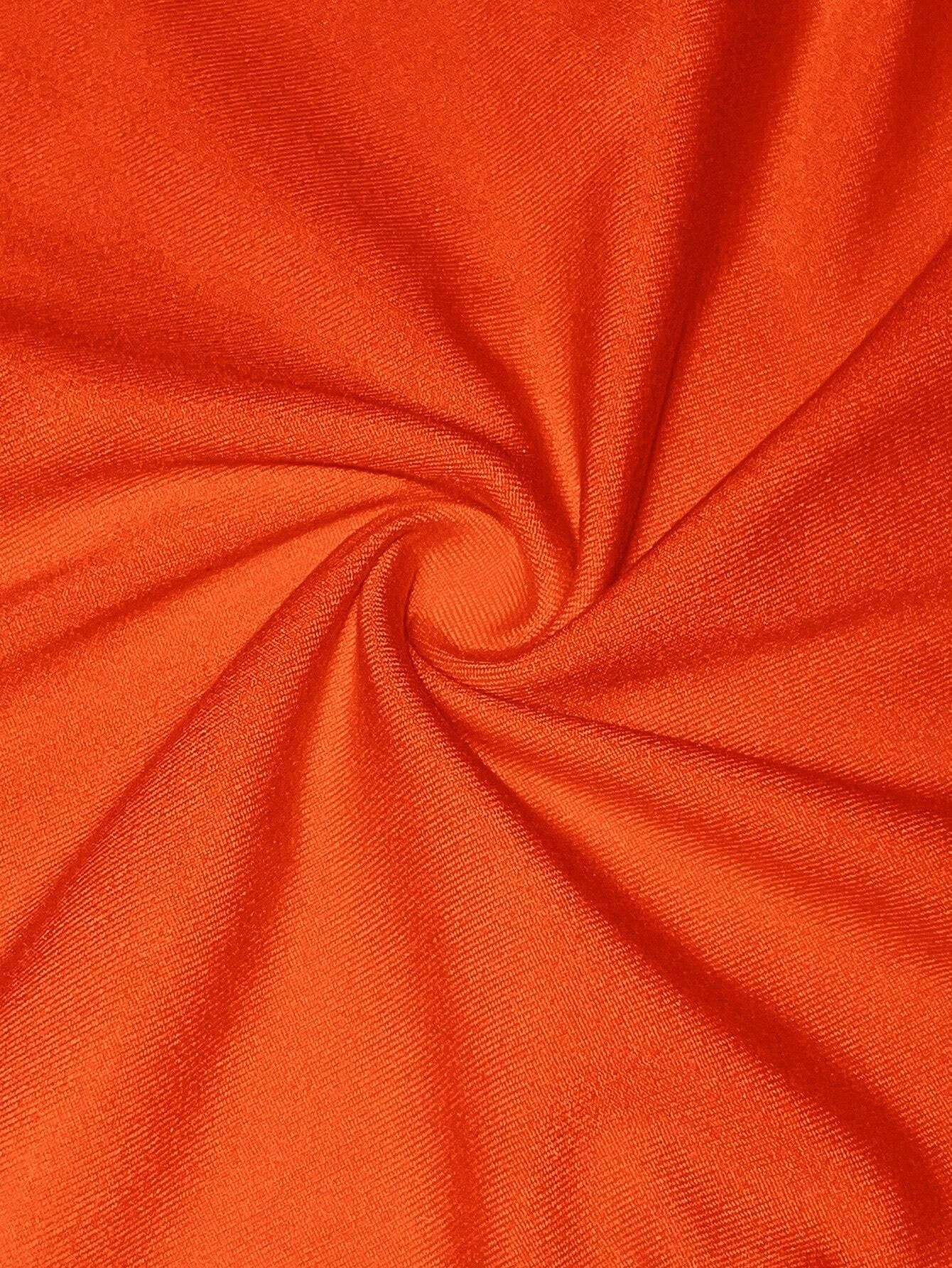 Cutout Knot Front Stretch Slim Fit Midi Party Dress OMFORT