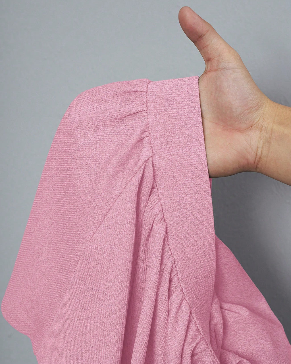 Casual Basic Short Sleeve Top And Pleated Skirt 2Pcs Set OMFORT