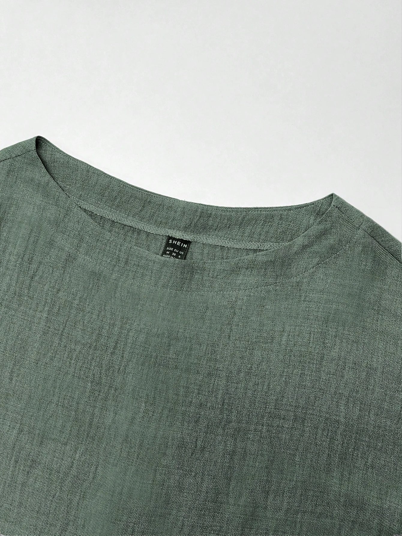 Casual Linen Blend Relaxed Fit Midi Two Piece Set OMFORT