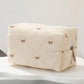 Cute Bow Stitch Cosmetic Pouch Bag OMFORT