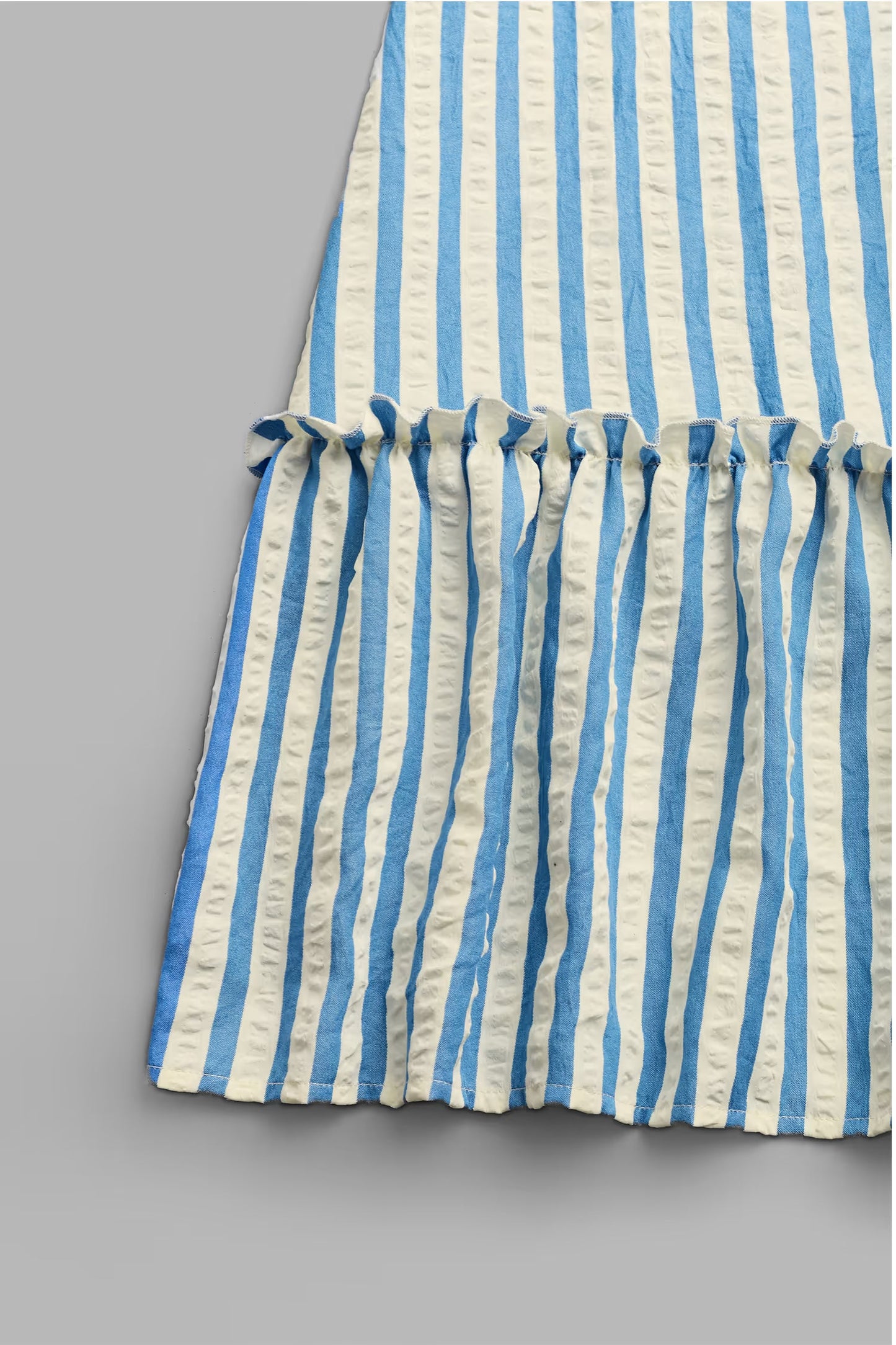 Sunset Cruise Striped Midi Dress OMFORT