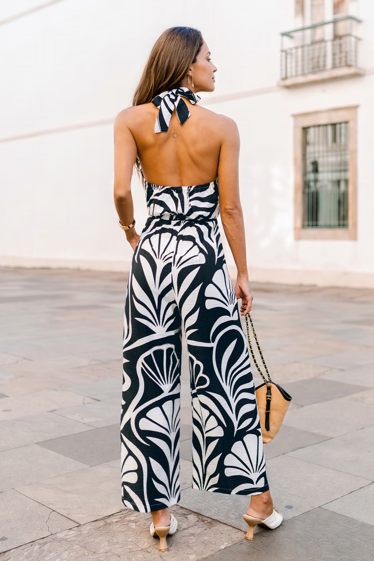 Dockside Drive Tropical Jumpsuit OMFORT