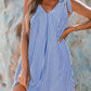 Anchor Point Striped Mini Dress OMFORT