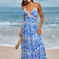 Open Secret Abstract Midi Dress OMFORT