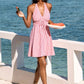 Part of the Plan Striped Mini Dress OMFORT
