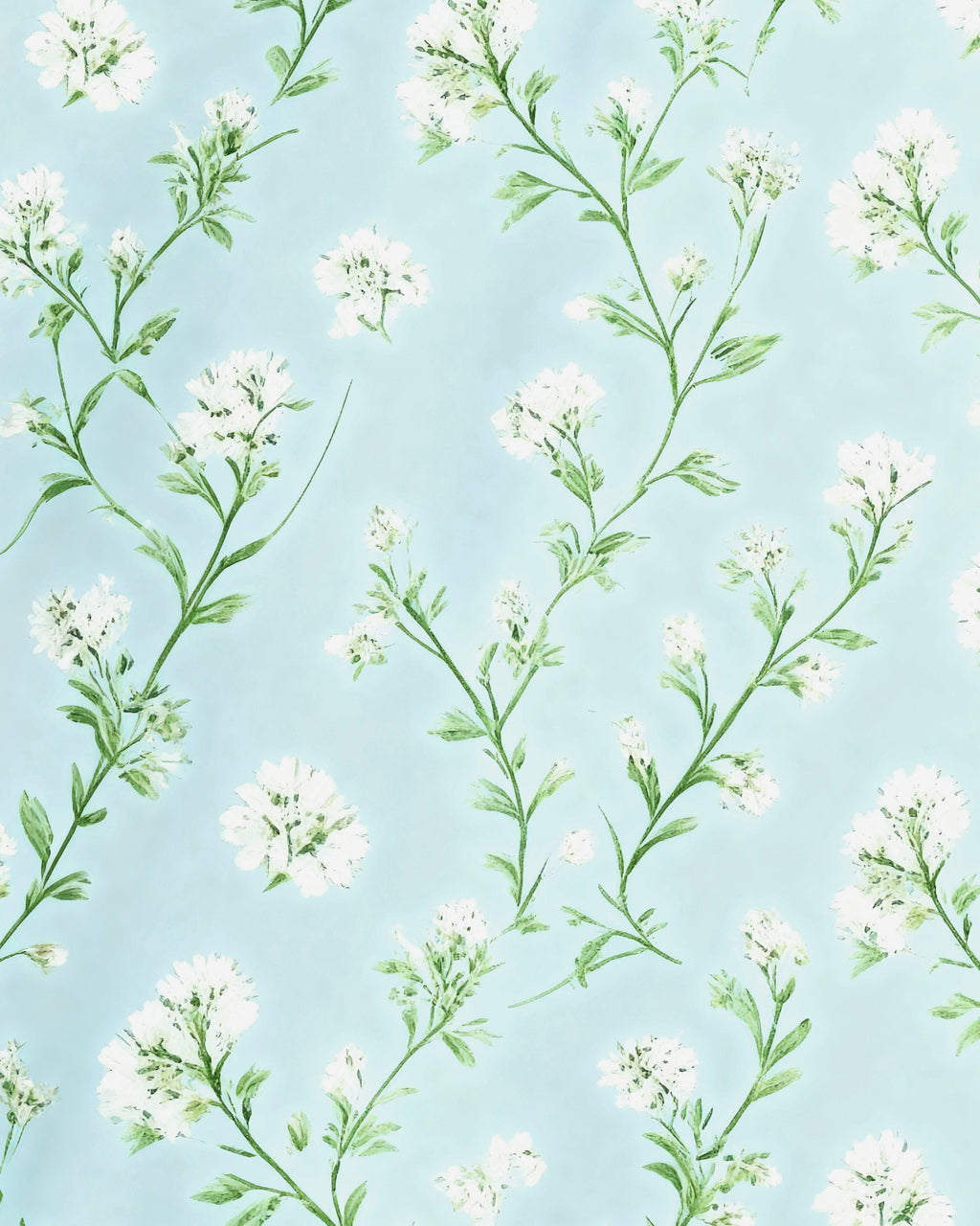 All-Over Floral Print Long Sleeve Pajama Set OMFORT