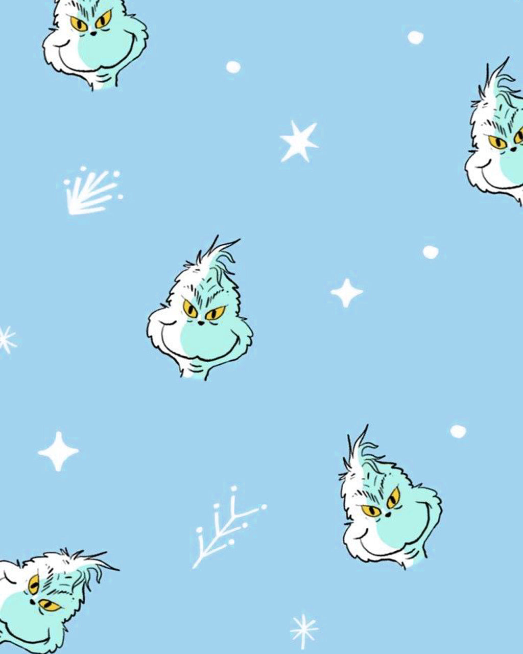 The Grinch Print Silky Pajama Set OMFORT