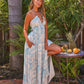 Everlasting Print Maxi Dress OMFORT