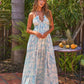 Everlasting Print Maxi Dress OMFORT