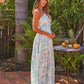 Everlasting Print Maxi Dress OMFORT