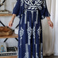 Tulum Maxi Dress - Navy OMFORT