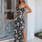 Midnight Eclipse Strapless Maxi Dress OMFORT