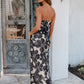 Midnight Eclipse Strapless Maxi Dress OMFORT