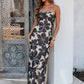 Midnight Eclipse Strapless Maxi Dress OMFORT