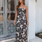 Midnight Eclipse Strapless Maxi Dress OMFORT