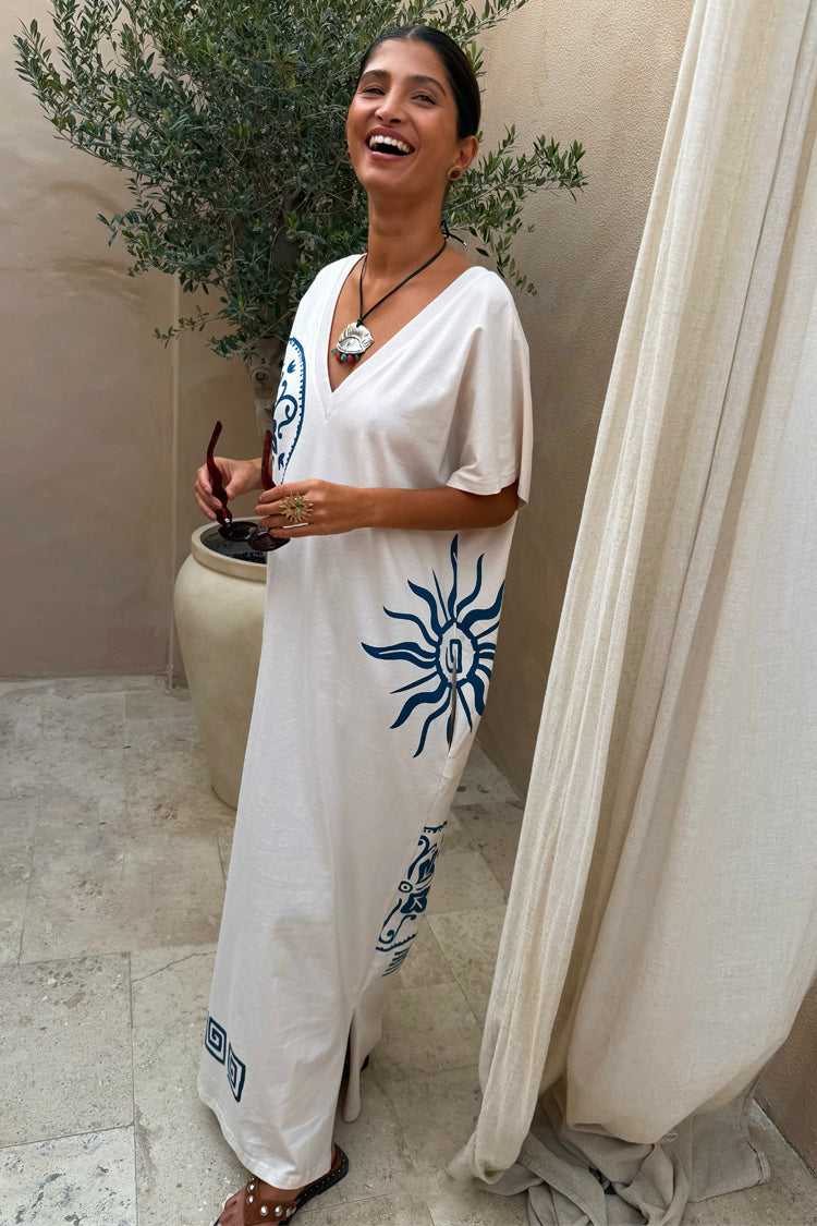 Cream Dolce Vita T-Shirt Dress OMFORT