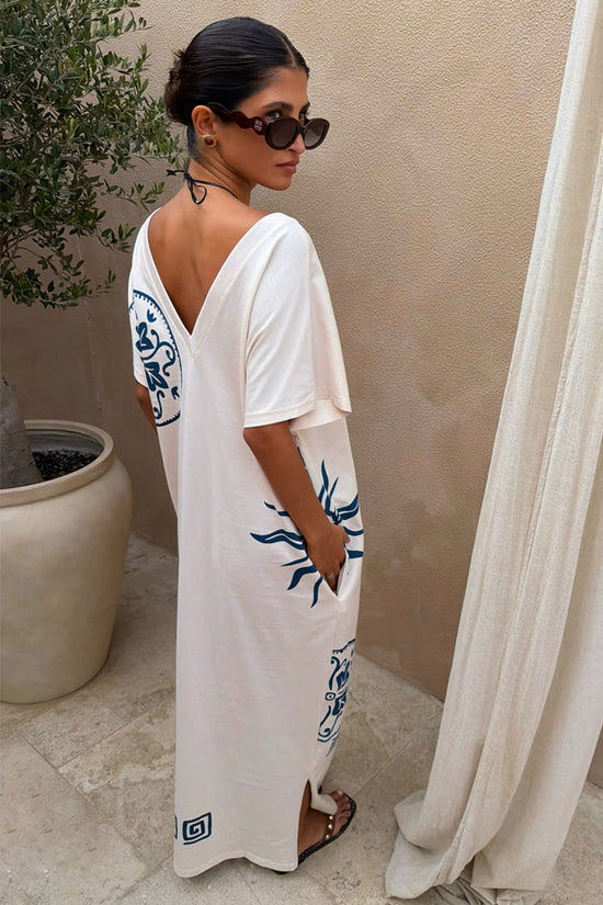 Cream Dolce Vita T-Shirt Dress OMFORT