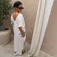 Cream Dolce Vita T-Shirt Dress OMFORT