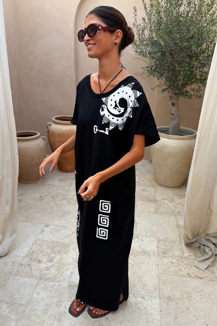 Black Dolce Vita T-Shirt Dress OMFORT