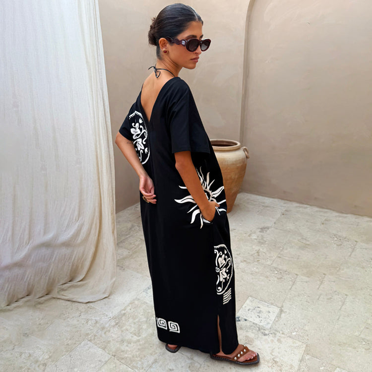 Black Dolce Vita T-Shirt Dress OMFORT