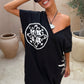 Black Dolce Vita T-Shirt Dress OMFORT