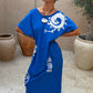 Blue Dolce Vita T-Shirt Dress OMFORT