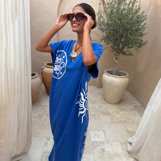 Blue Dolce Vita T-Shirt Dress OMFORT