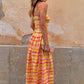 Check Lola Mid-axi Dress OMFORT
