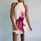 Ravello Pleated Short Dress